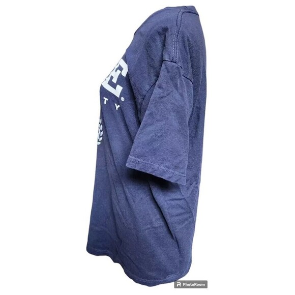 YALE University T-Shirt Size Large Blue - Picture 5 of 6
